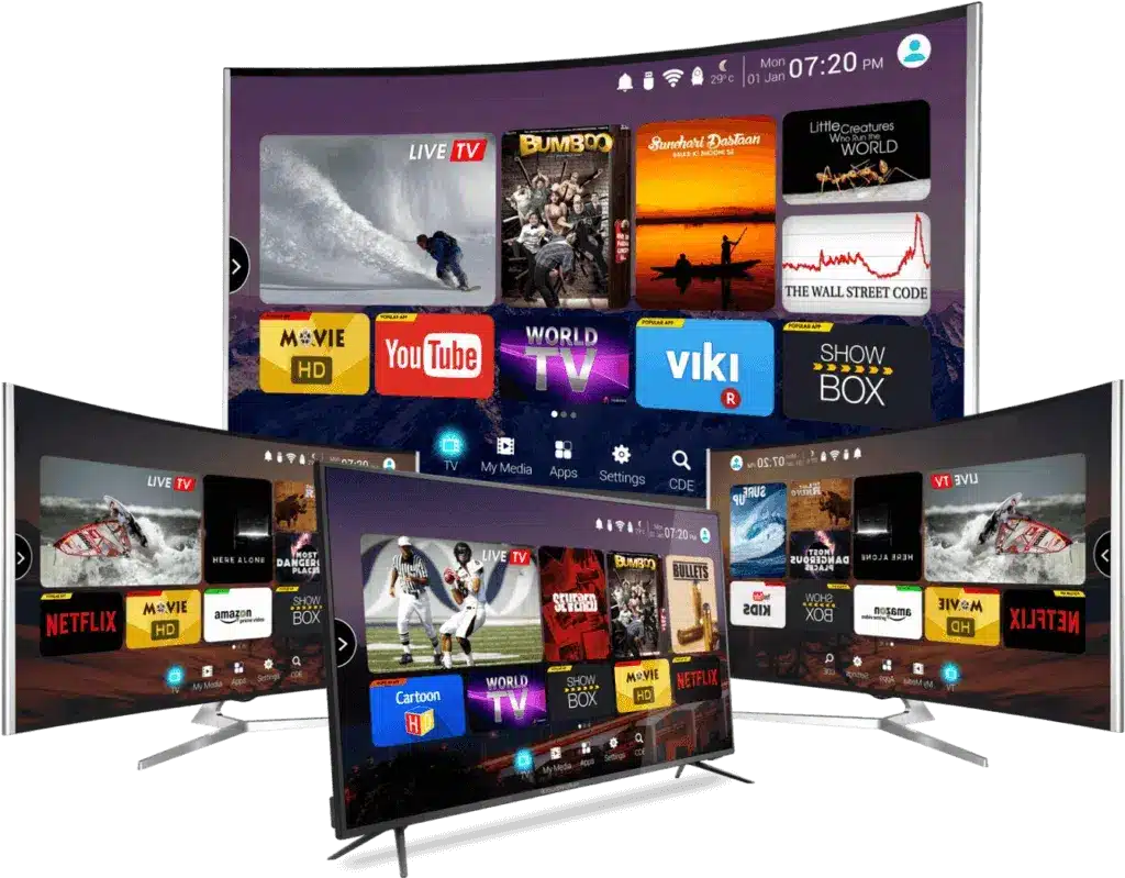 Družina gleda TV